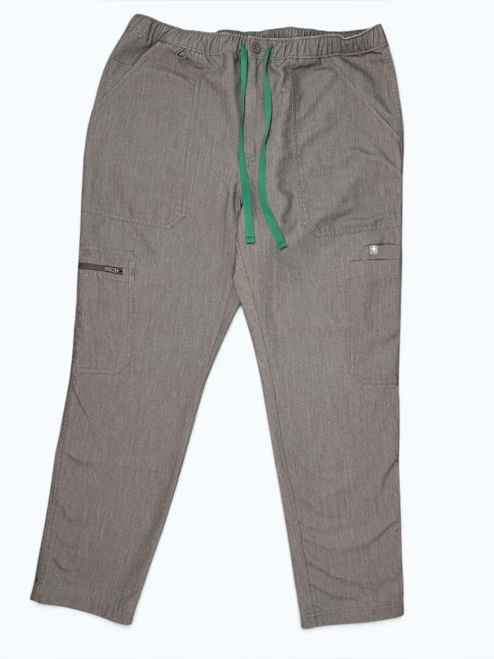 FIGS Technical Collection Gray Cargo Scrub Pants Size M/S